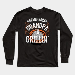 grandpa grill Long Sleeve T-Shirt